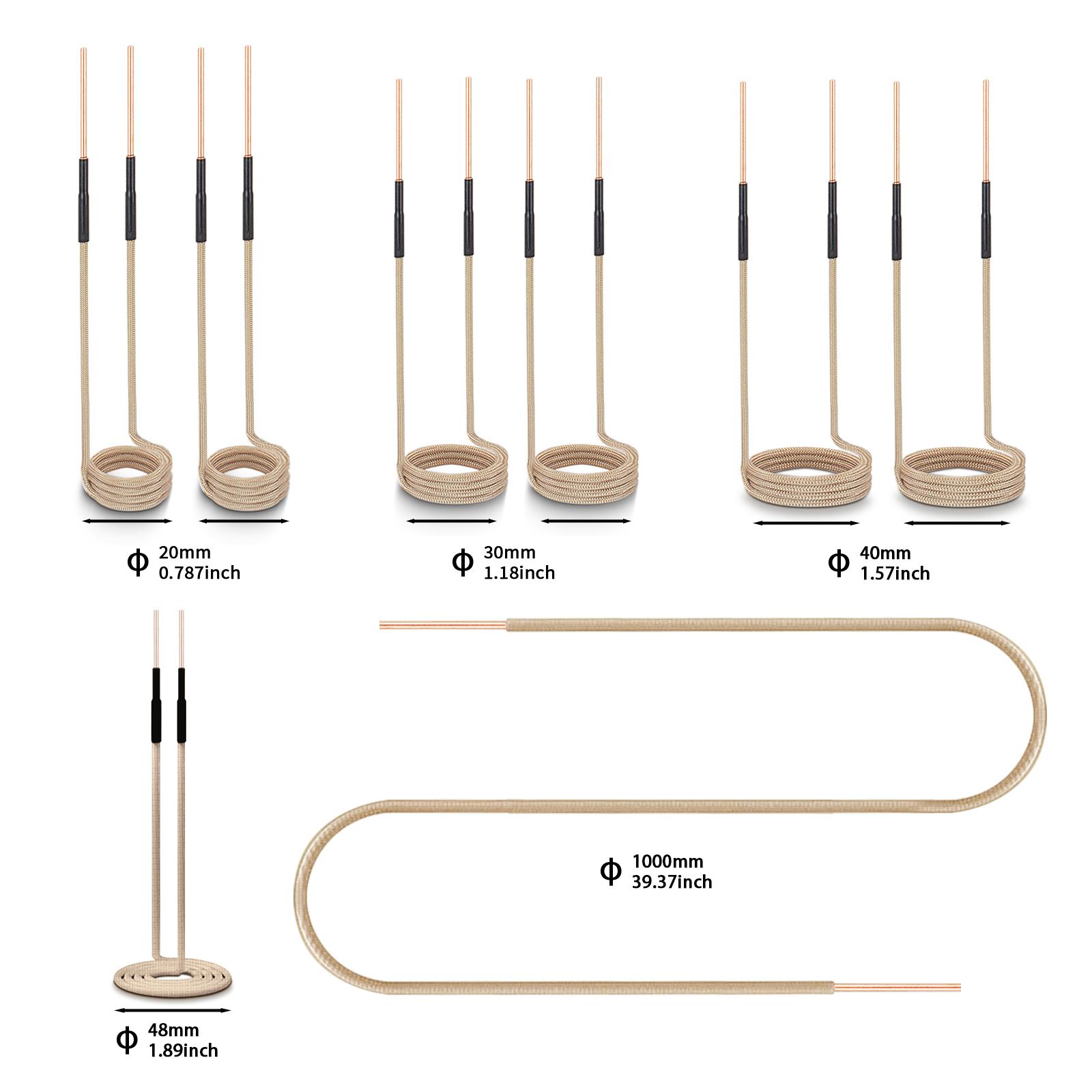SOLARY Induction Heater Coils Kit – Bolt Removal Tool for Automotive Repair