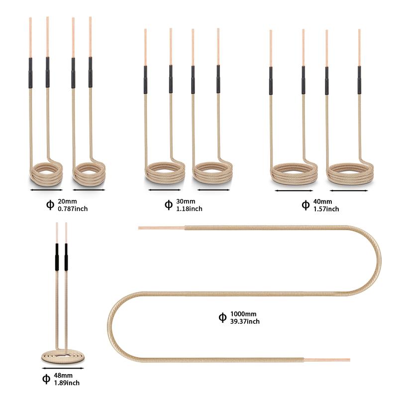 SOLARY Induction Heater Coils Kit – Bolt Removal Tool for Automotive Repair