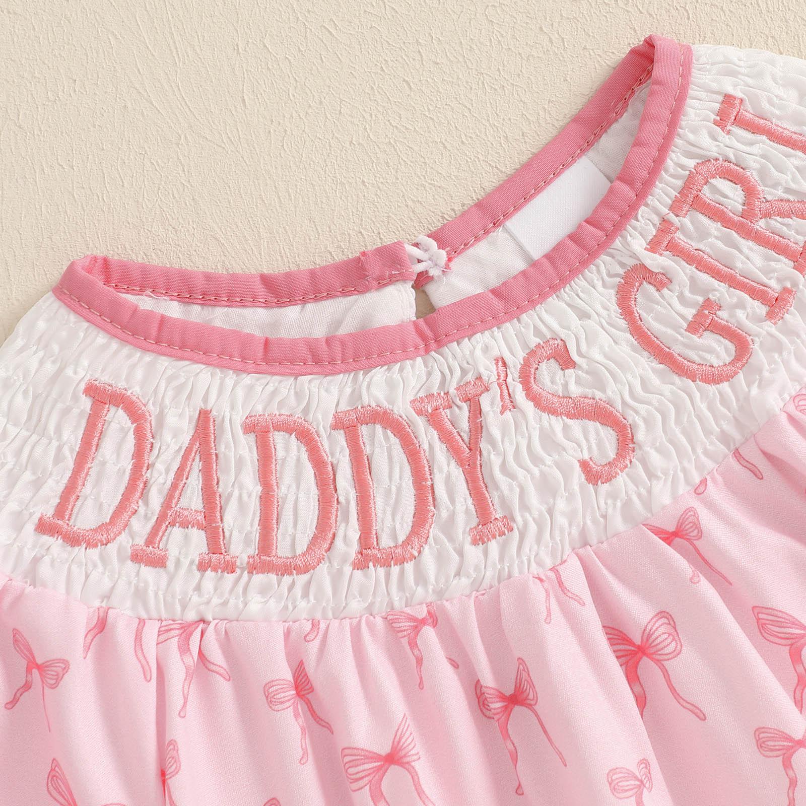 Newborn Baby Girl Romper Mamas Mini Bow Plaid Print Puff Sleeve Smocked Bubble Romper Jumpsuit Bodysuit Clothes Springtok