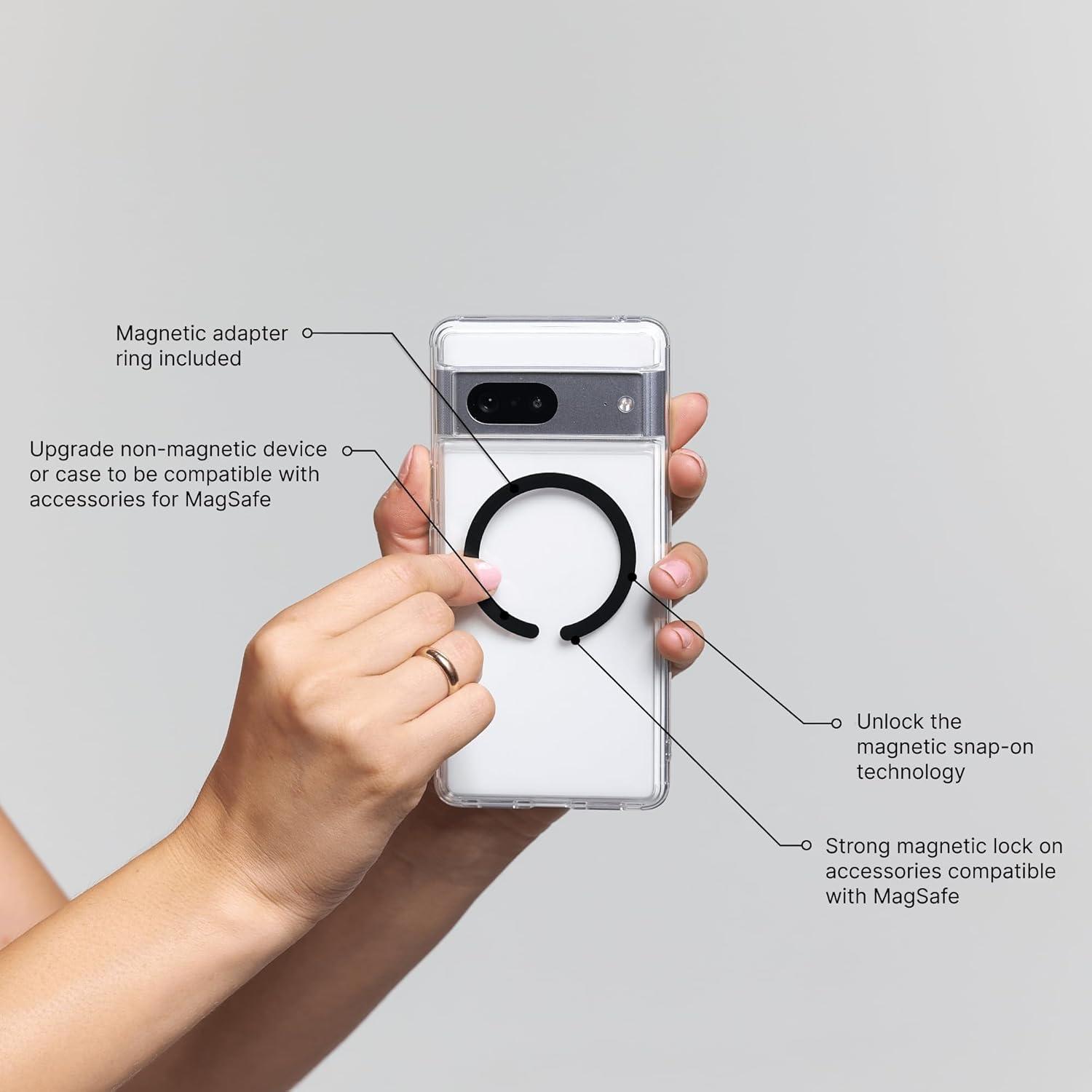 Magnetic Push-Pull Phone Stand, Sand Star Flash Style, High-End Shaking Magnetic Holder, Adjustable Stable Desktop Support, Flower Design, Magnetic Phone Grip