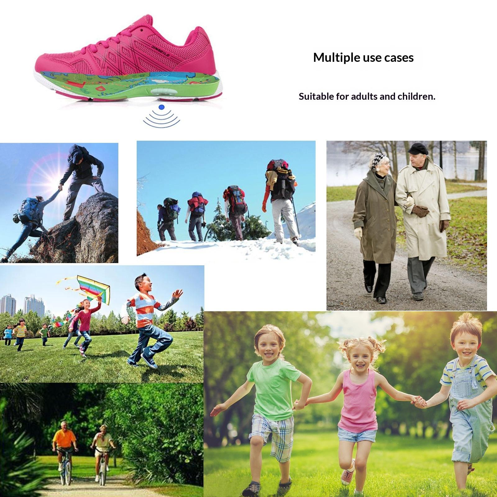 AirTag-Compatible PU Insoles — Anti-Loss Tracking Inserts for Children's Sports Shoes and the Elderly