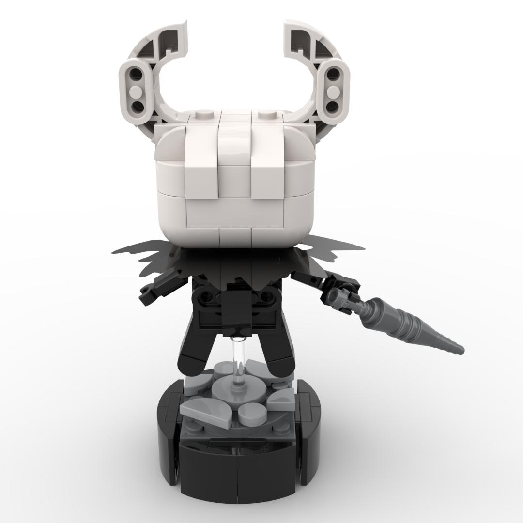 140PCS Cloaked Knight Building Blocks Set, DIY Building Brick Toy, ABS Plastic Warrior Character Model with Scenic Display Base, Exquisite Collectible Display Figure, Includes Printed and Digital Instructions, Birthday Gift for Kids and Adults