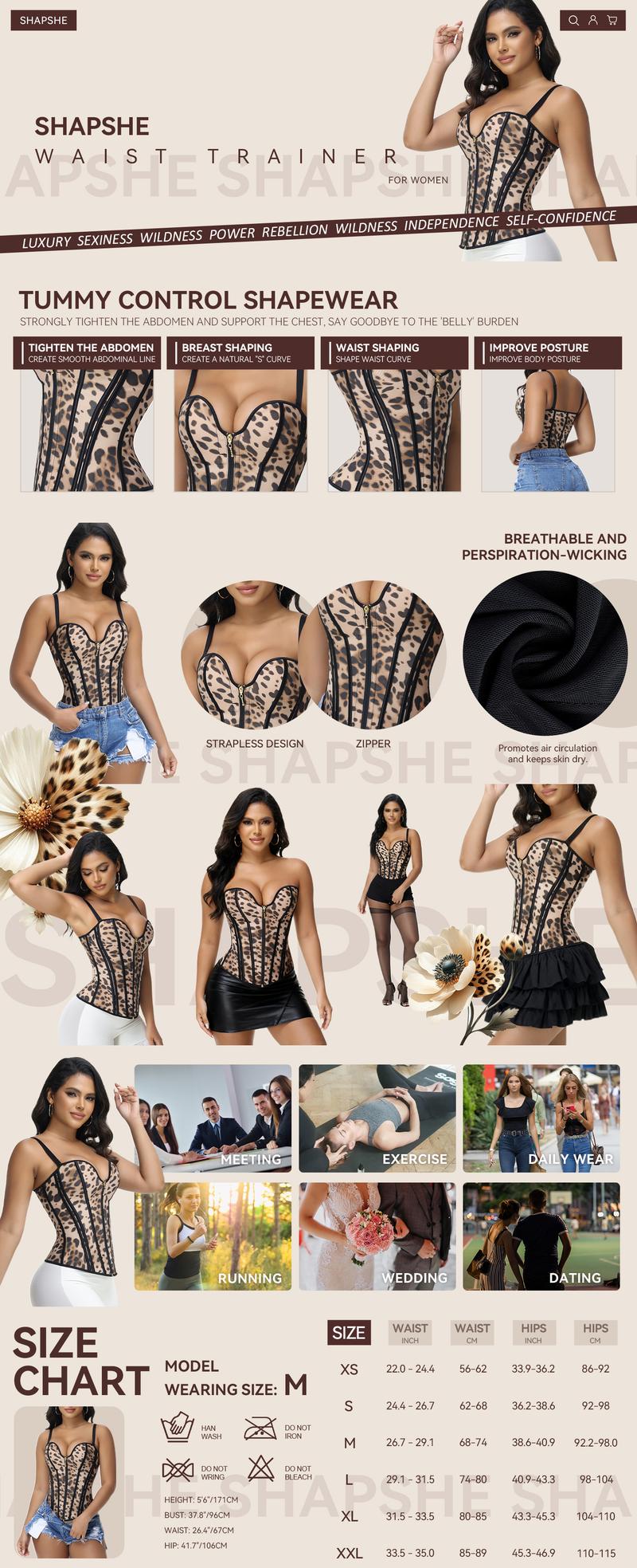 Waist Trainer for Women Tummy Control Vest Black Corset Shapewear Bustier Tank Tops with Straps Lace Body Suit for Going Out Compression Button Design Womenswear