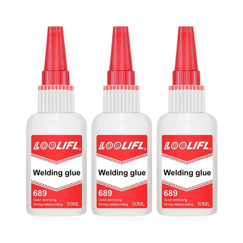 Universal Super Glue, High-Strength Oil-Based Adhesive, Quick Fix and Cure, Waterproof, Suitable for Leather, Metal, Wood, Plastic, Rubber