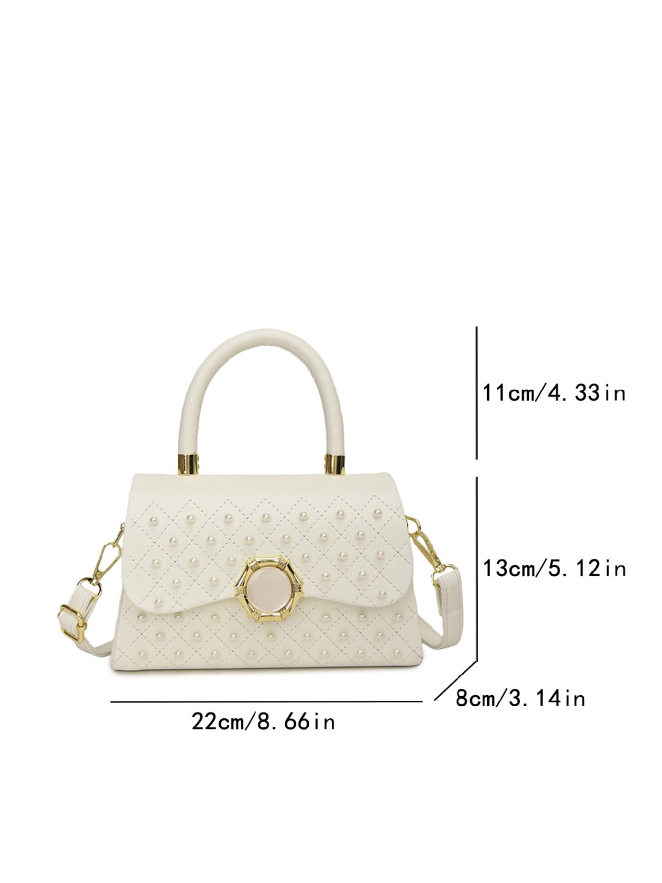 Elegant Single Shoulder Crossbody Handbag, Pure Color High-End Women's Bag, Stylish and Fashionable, Perfect for Daily Use