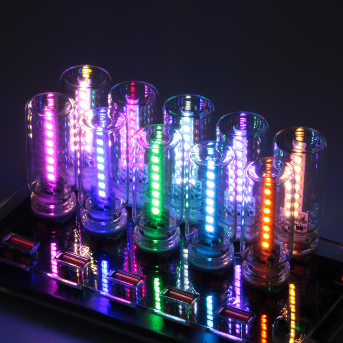 Portable USB Touch Control Dimmable LED Night Light, Glass Bottle Table Lamp, Car Atmosphere Light, Edison Bulb Decor, DIY Decoration