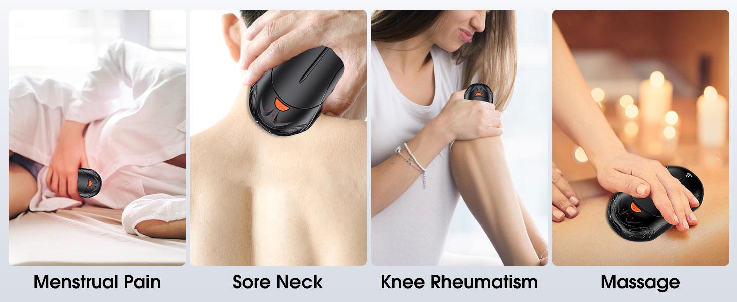 OUTJUT Hand Warmers Rechargeable 2 Pack, 6000mAh Rechargeable Hand Warmer, 20Hrs Long Heating Electric Hand Warmer, Portable Pocket Heater, Gifts for Christmas, Golf, Camping, Hunting