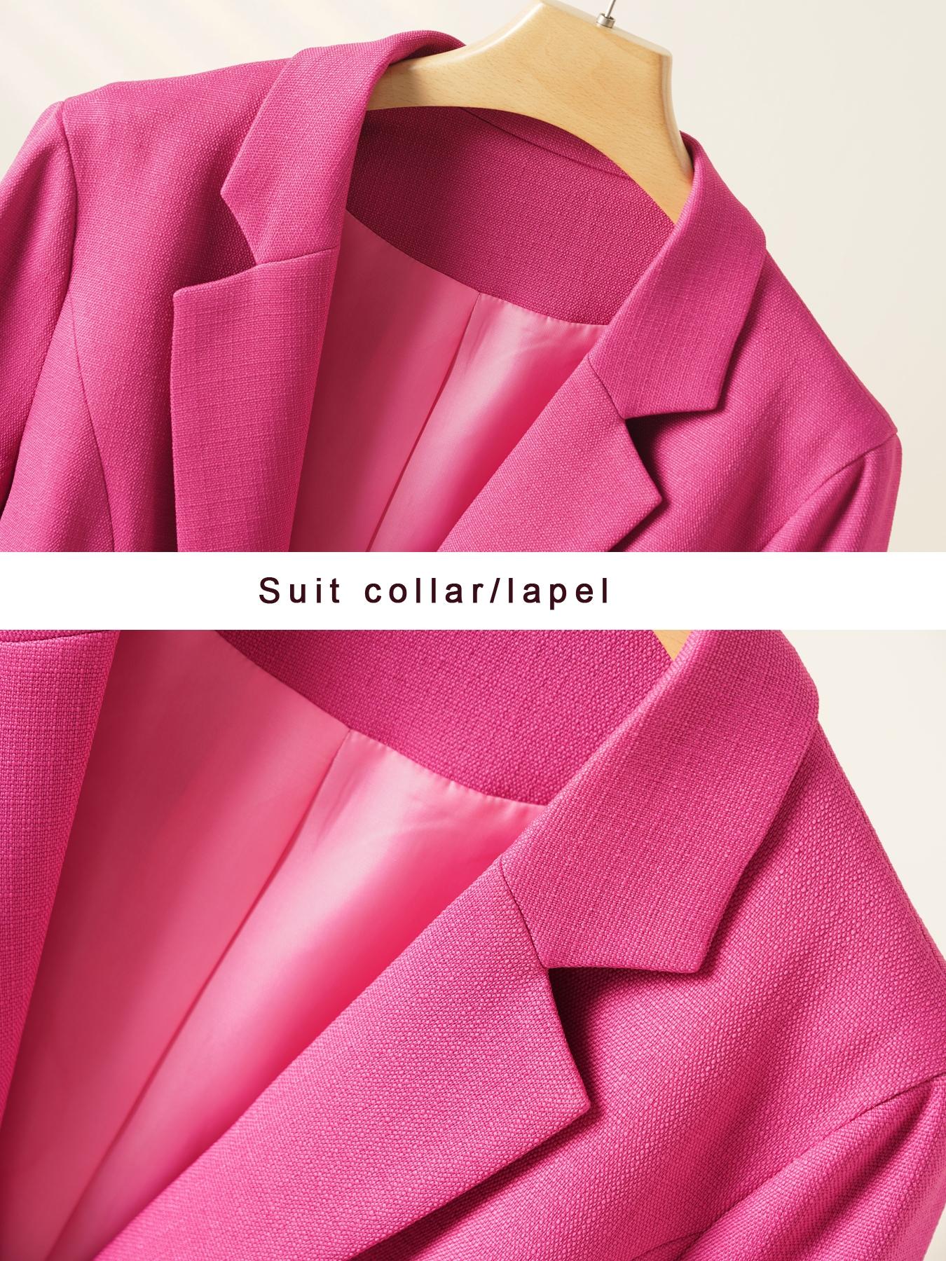 Women's Fashion Blazer Jacket, Professional Office Wear, Stylish Ladies Suit Coat, Elegant Workwear Outerwear for Women