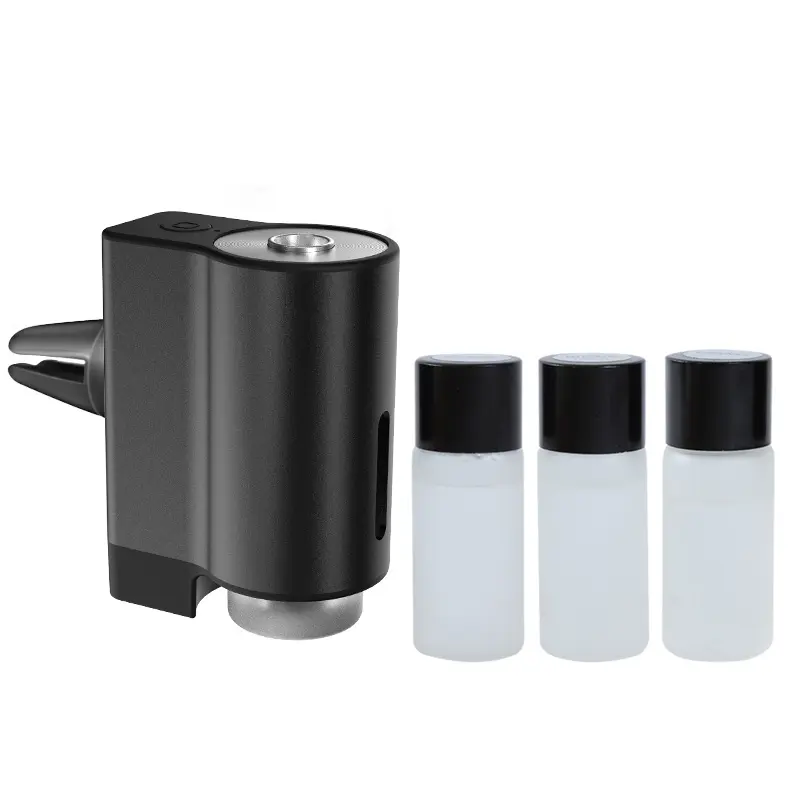 Intelligent car aroma diffuser, air freshener dispenser, Car Diffusers for Essential Oils, car air freshener, Car fragrance, automatic spray, three adjustable modes, aromatic Para Carro 3-piece essential oil set, festival gift, birthday gift