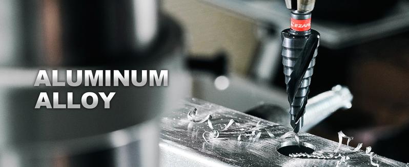 EZARC Wear-Resistant AlTiN Coated Step Drill Bit Set, 1/4" Hex Shank for Metal, Stainless Steel, Aluminum, Plastic Cutting Heavy Duty, FathersDayGift EZARC Wear-Resistant AlTiN Coated Step Drill Bit Set, 1/4" Hex Shank for Metal, Stainless Steel, Aluminum, Plastic Cutting Heavy Duty, FathersDayGift