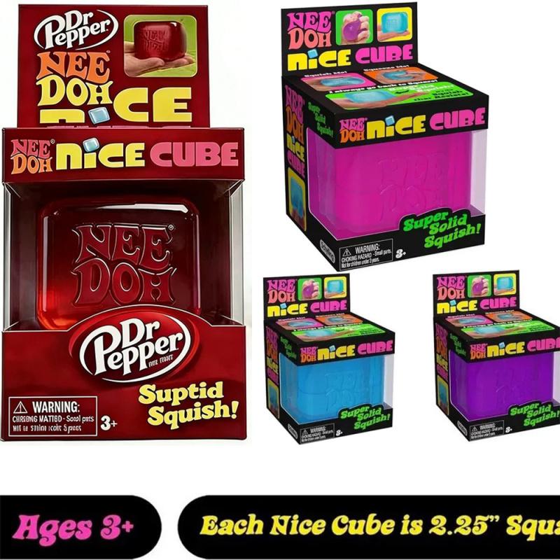 2026 NeeDOH Model Soft Squishy Toy  Nice CUBE Sensory Stress Reliever Fidget Tool for Anxiety for Adults & Kids Premium in Stock