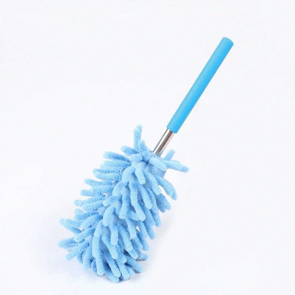 Microfiber Duster for Cleaning, Hand Washable Dusters, Replaceable Microfiber Head, Extendable Pole, Detachable Cleaning Brush Tool for Office, Car, Window