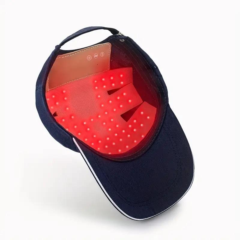 Rechargeable Light Relaxation Cap, LED Hair Care Hat with Blue Light, Lithium Battery, New Condition, Ideal for Friday Sale Rechargeable Light Relaxation Cap, LED Hair Care Hat with Blue Light, Lithium Battery, New Condition, Ideal for Friday Sale