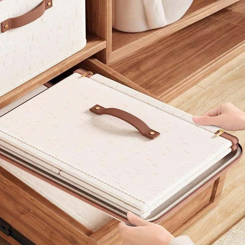 Foldable Large-Capacity Storage Box, Multi-Specification Cover, Ideal for Household, Office, Dormitory, Essential Family Organizer