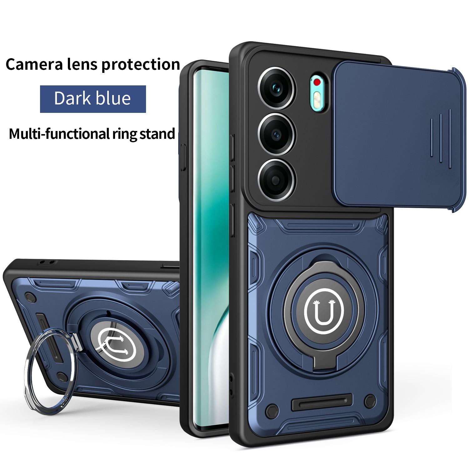 New 360 Rotating Magnetic Stand Phone Case for Tecno Camon40 4g, Camon40 Pro, Anti-Drop Phone Cover with Camera Protection
