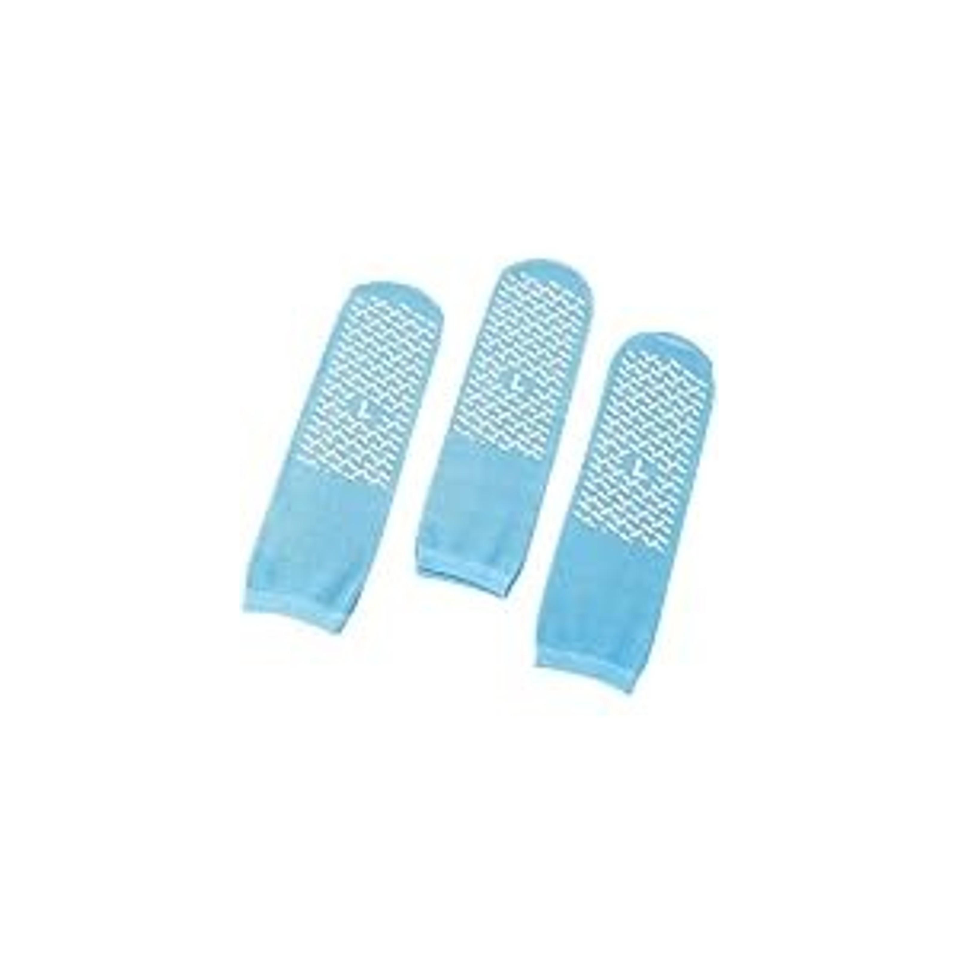 Non-Slip Safety Slipper Socks with Grippers, Single Tread, 3 PairsGift