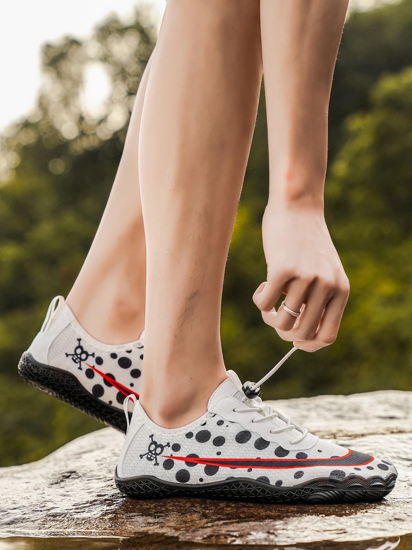 Men's Quick-Dry Hiking Shoes, Breathable Anti-Slip Outdoor Water Shoes, Lightweight Soft Sole Beach Swim Sports Shoes, Streetwear Casual Versatile Shoes