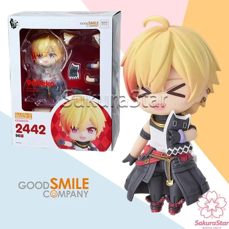 【In-stock】Original Virtual Idol GSC Nendoroid 2442 96NEKO Finished Movable Anime Figure Model Toy Gift For Kids