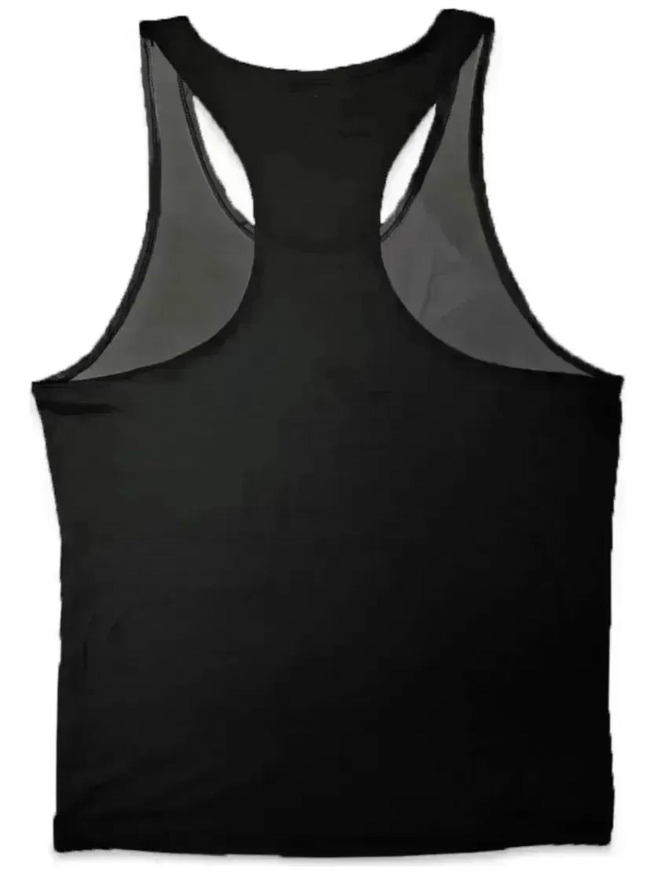 Men's Vintage Spartan Helmet Graphic Tank Top, Sporty Loose-Fit Sleeveless Shirt, Muscle Training Fitness Wear, All-Season Athletic Apparel