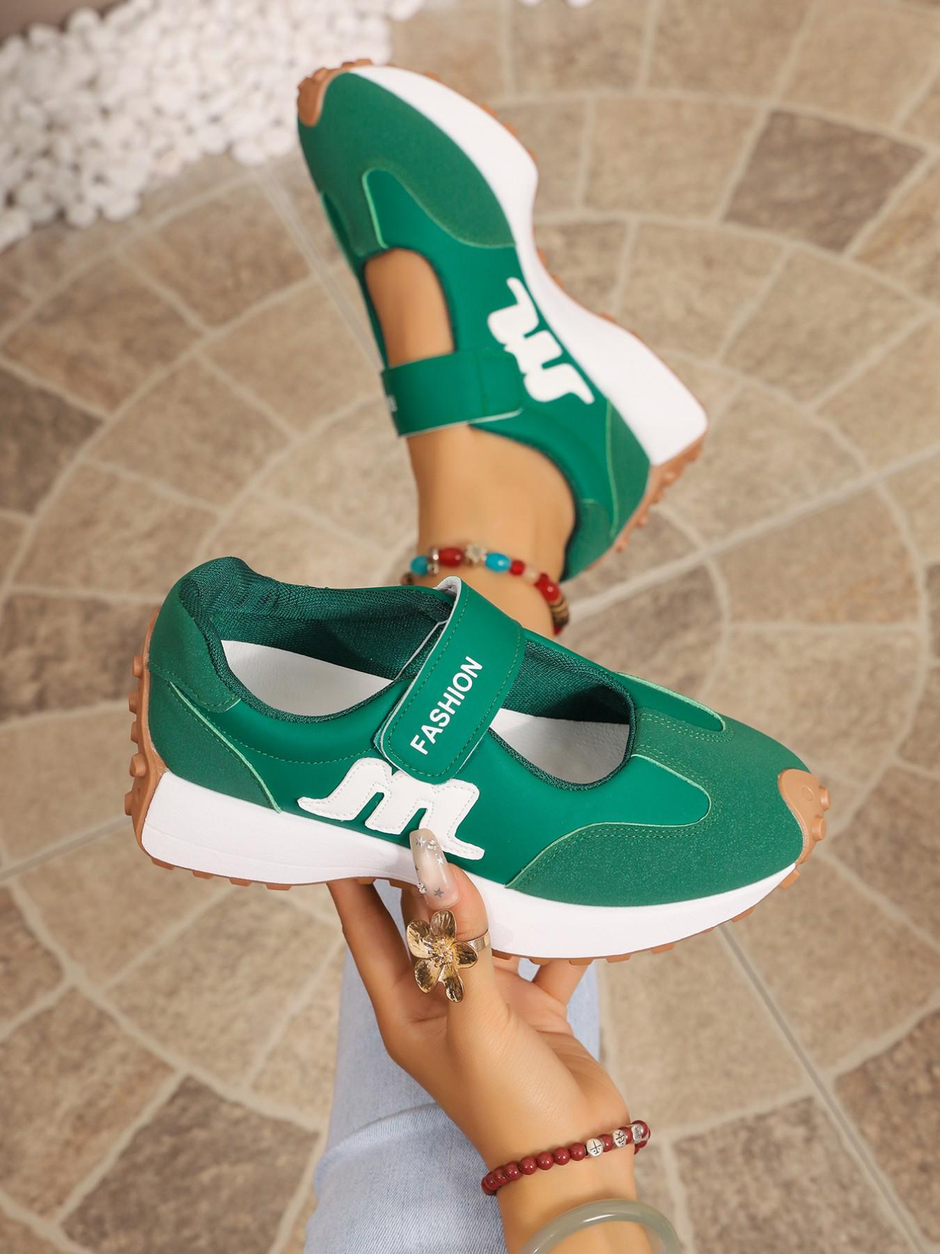 Women's Athletic Shoes Spring Autumn Elegance Fashion Casual Round Toe Low Top Lace-Up Thick Sole Breathable Outdoor Sneakers, Fashionable Casual Sneakers