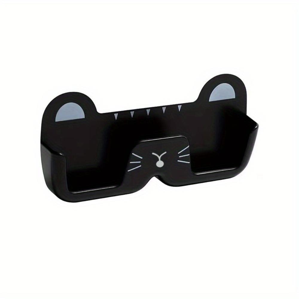 Wall-mounted punch-free glasses organizer, stylish and multi-functional storage, can be installed in various spaces, easily stores glasses and efficiently saves space.