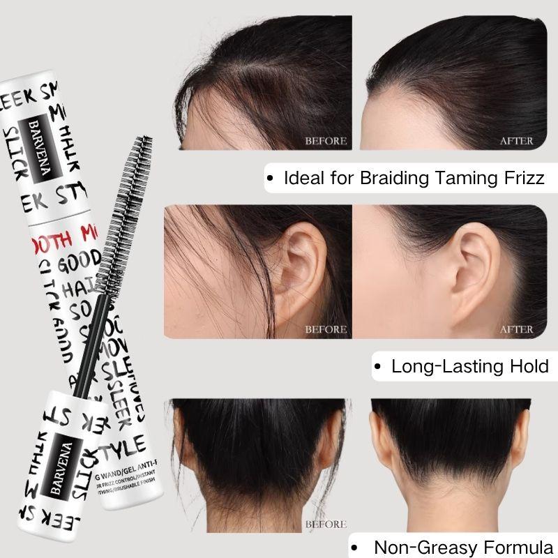 Flyaway Tamer Stick — Frizz & Flyaway Hair Taming Wand Styling Wax for Women, Children, and Adults — Controls Frizz,Hair Finishing Stick, Tames Stray Hairs, and Sets Bangs — Specialized Hair Styling Stick 0.46FL.Oz