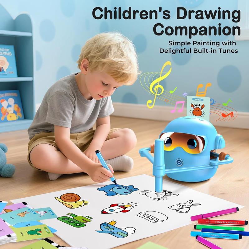Smart Kids Drawing Robot Toy, Interactive Educational Painting Machine ...