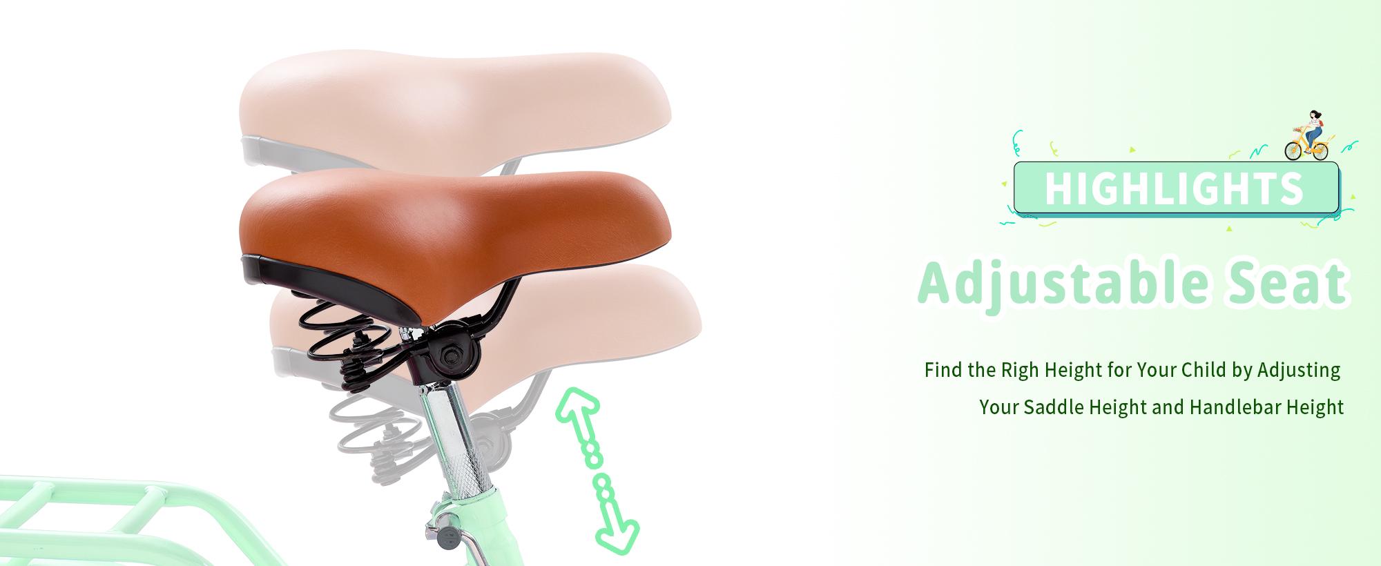 Kids Bike, Retro Cruiser Bike for Girls, 20 24 Inch 7-Speed Kids Bicycles for Ages 6-14 Girls Youth with Rattan Basket, Dual-Disc Brake Carbon Steel Frame Lightweight Bicycle, Multiple Colors Kids Bike, Retro Cruiser Bike for Girls, 20 24 Inch 7-Speed Kids Bicycles for Ages 6-14 Girls Youth with Rattan Basket, Dual-Disc Brake Carbon Steel Frame Lightweight Bicycle, Multiple Colors