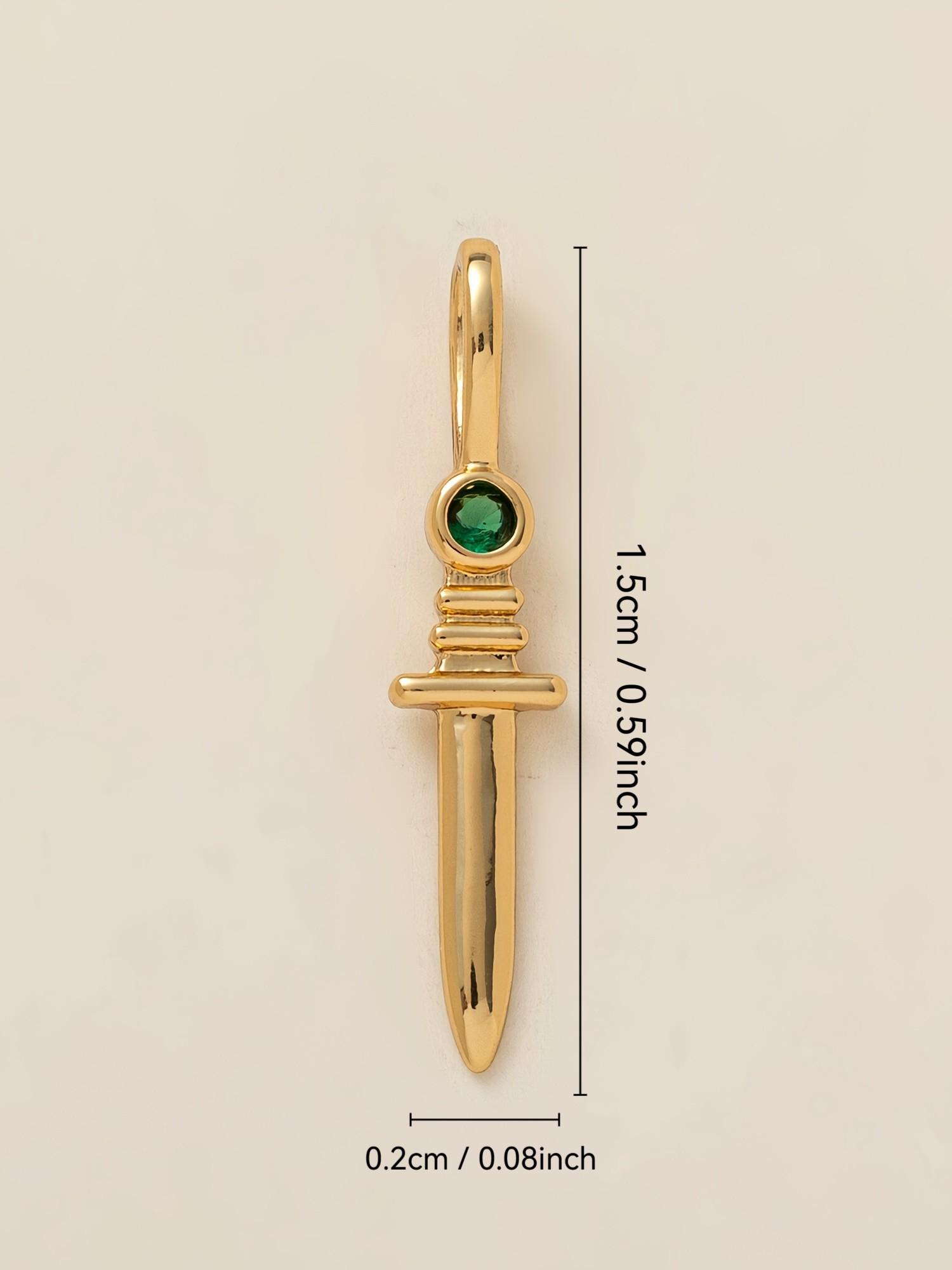 1PC Fashion Bohemian Style Pendant, Wine Glass, Shoes, French Fries, Champagne, Food Sports Series Pendant, Copper Plated 18K Gold, Suitable for DIY Fashion Accessories of Keychains, Bags, Jewelry