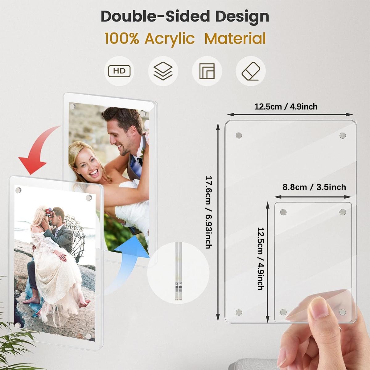 Romantic Date Anniversary Frame, Style Decorative Photo Holder, Perfect Gift for Couples, Stylish and Elegant Design