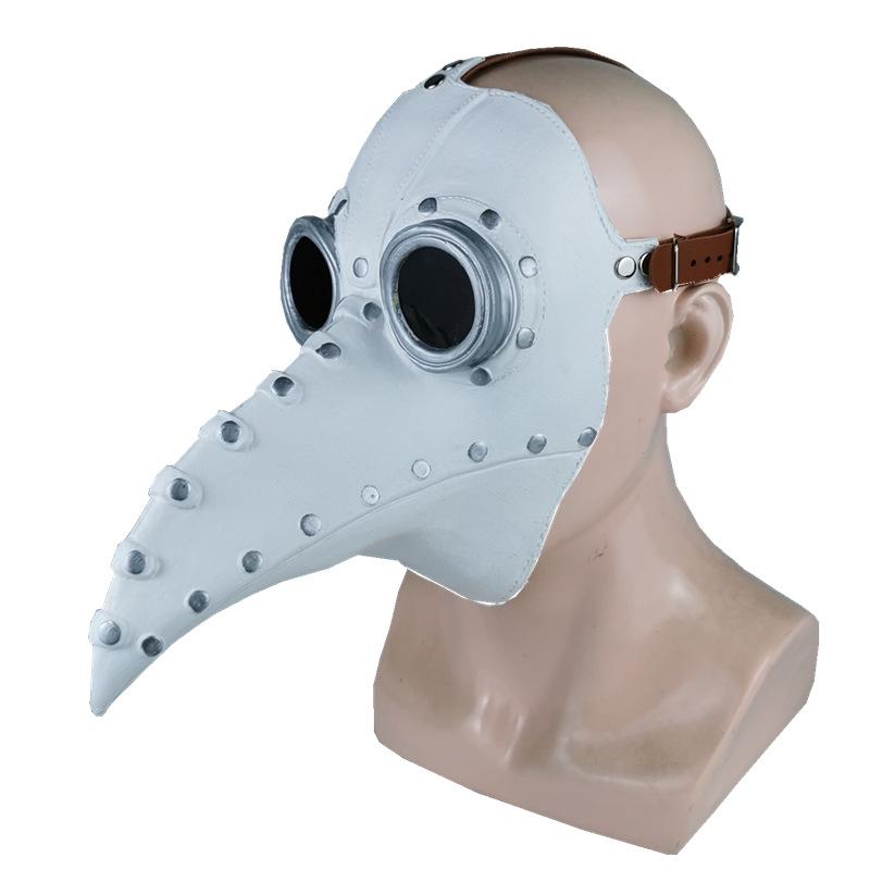Steam Punk Plague Doctor Mask, Bird Beak Costume Accessory for Halloween Party, Unique Cosplay Prop for Dress-Up Events