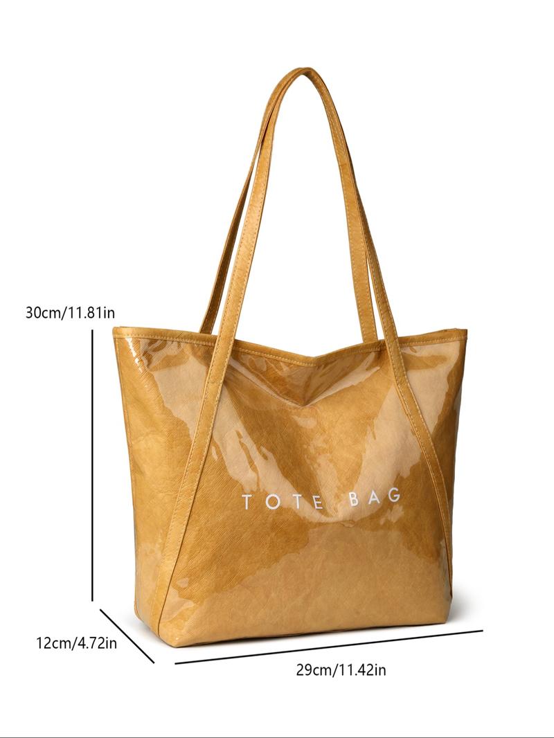 Women's Large Capacity Handbag, Casual Fashion Multifunctional High-Quality Daily Commuter Bag, Stylish Shopping Bag, Pu Tote Bag, Christmas Gift