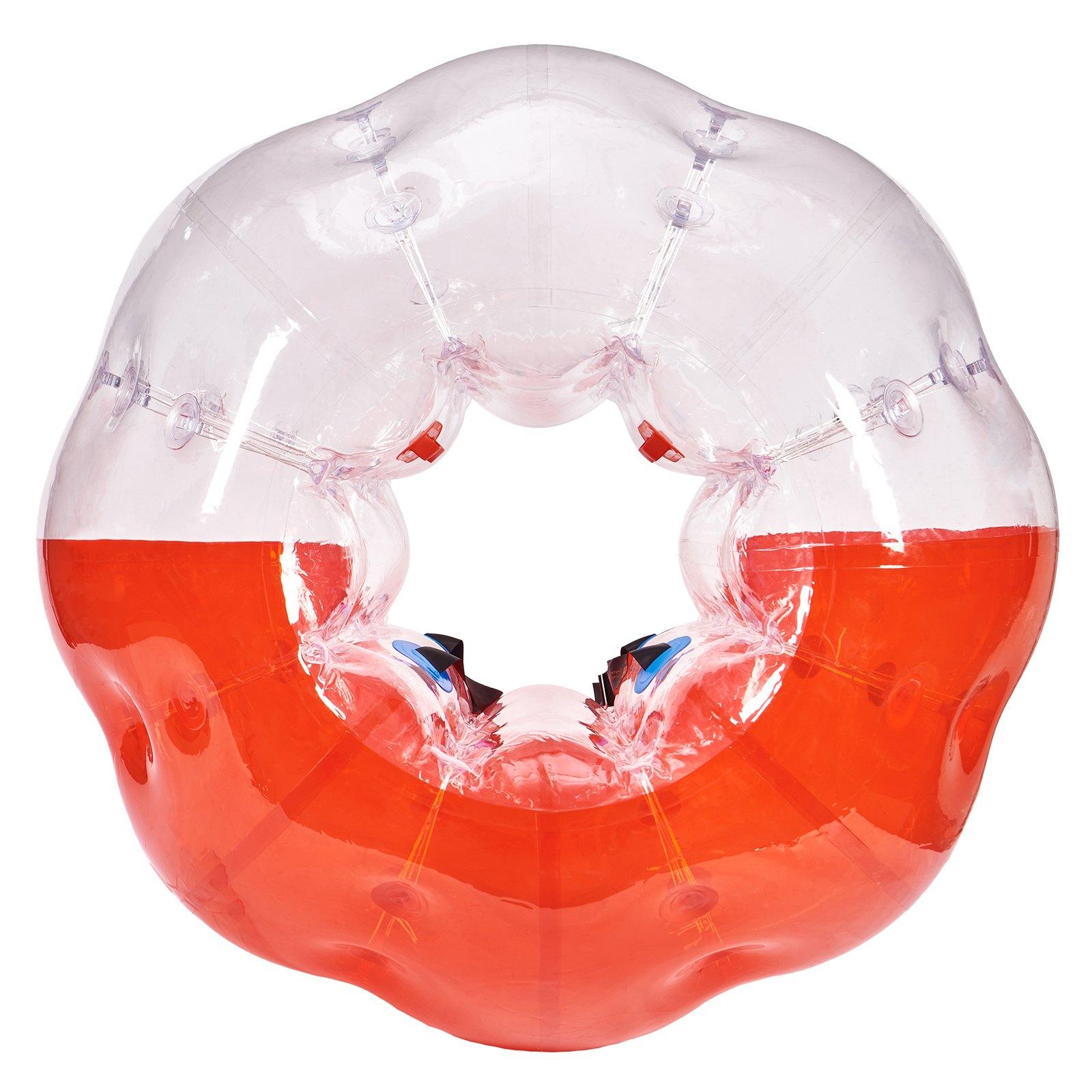 VEVOR Inflatable Bumper Ball 1-Pack, 5FT/1.5M Body Sumo Zorb Balls for Teen Adult, 0.8mm Thick PVC Human Hamster Bubble Balls for Outdoor Team Gaming Play, Bumper Bopper Toys for Garden, Yard, Park