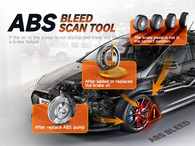 FOXWELL NT630 Plus OBD2 Scanner Bundle with OBDII 16Pin Diagnostic Extension Convert Cable Adapter, ABS SRS Car Scanner/Code Reader with ABS Auto Bleed, SAS, Airbag/Oil/EPB Reset, Active Test