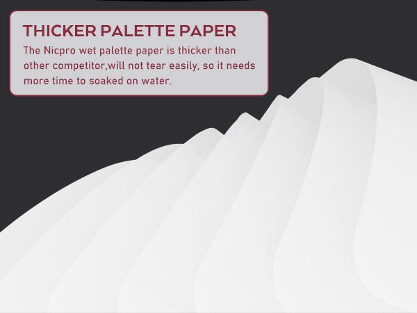 Nicpro Professional Miniature Painting Kit, Stay Wet Palette & 16PACK Detail Paint Brushes Drybrush with Nylon Bag, 100PACK Pallet Paper, 4 PACK Sponge, Mixing Paint Saver Palette for Miniature Model