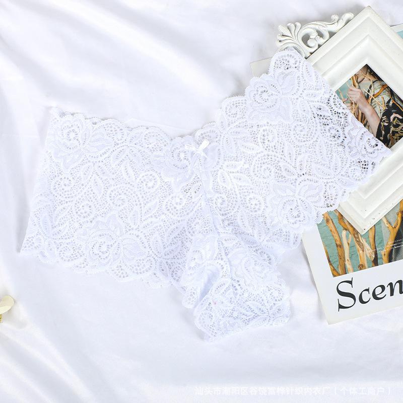 H Women's Seamless 18-Piece Set of Soft Skin-Friendly Lace Briefs - Elegant & Versatile Everyday Wear Lingerie Womenswear Panties Formal Fit Aesthetic Elegance Minimalist Casual Style