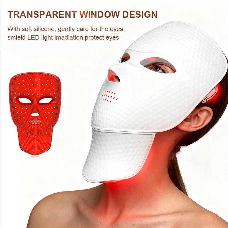 2027 New 7 Color Facial Mask Instrument, Beauty Skincare Face Device, Face Neck Care Tool, Facial Beauty Massagers, Ideal Gift for Valentine's Day & Holidays