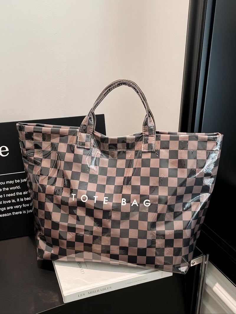 26 Valentine's Day Women's Shoulder Bag, Chic Preppy Style, Casual Commuter Bag, Large Capacity Tote Bag, Lightweight Design, Perfect Gift for Her