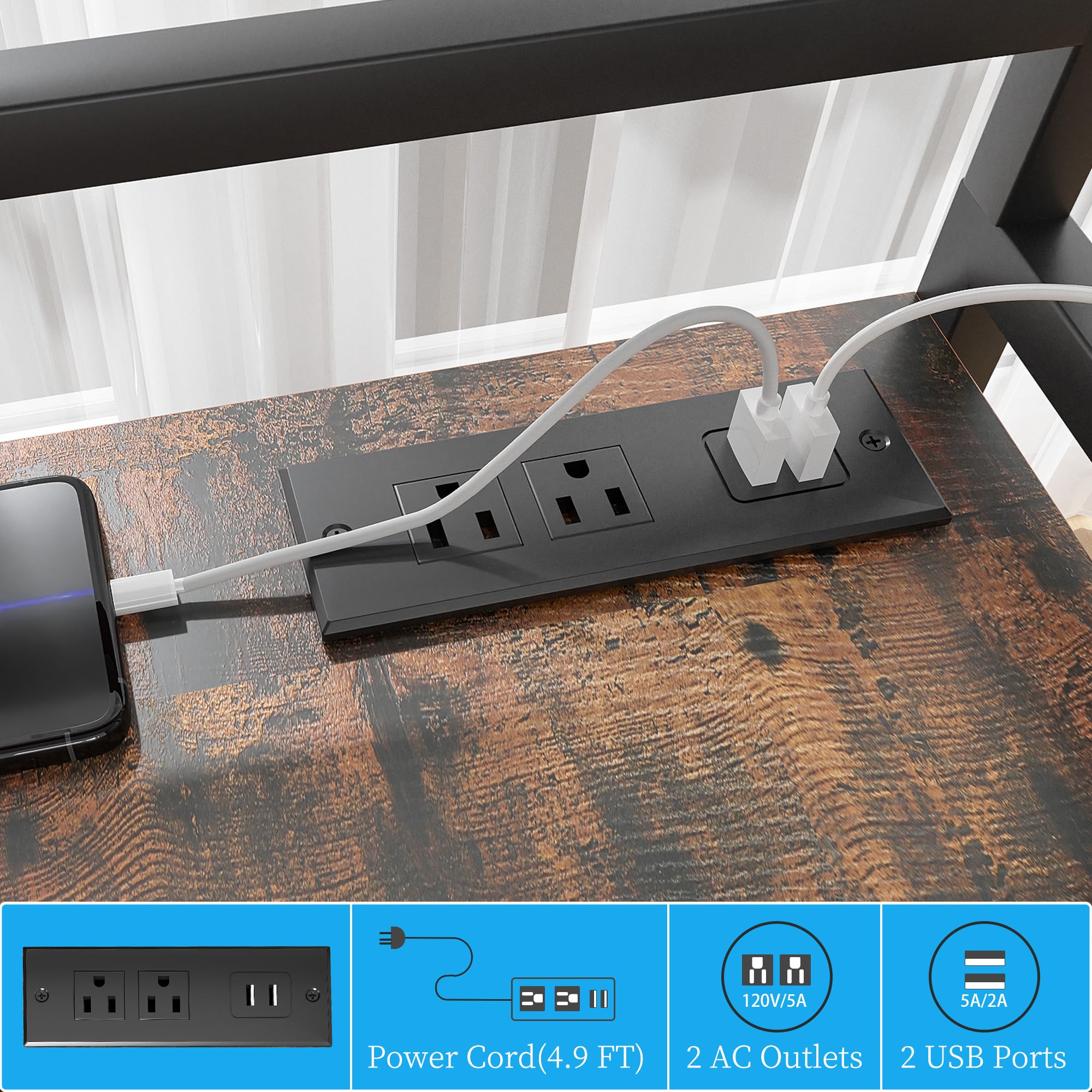 3D Printer Stand with Filament Storage, Heavy Duty 3D Printer Table with Charging Station, Rolling Printer Cart Filament Storage Rack for PLA, ABS, PETG for Workshop/Office/Garage for Halloween, Christmas, Thanksgiving, New Year furniture