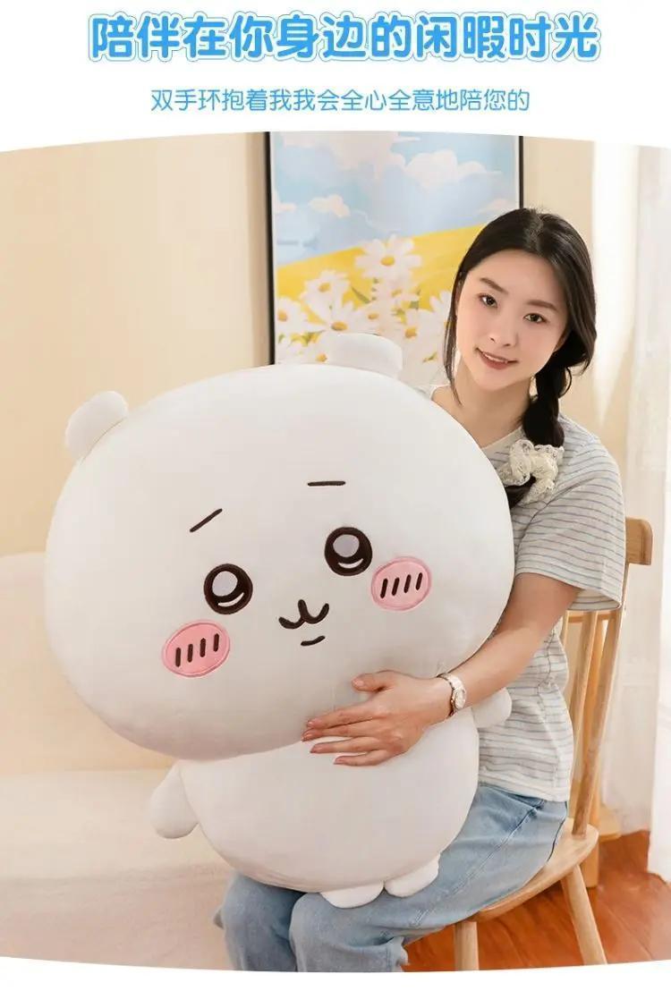 2026 new Chiikawa Usagi Hachiware Animation peripheral cartoon cute three-dimensional doll girl sleeping doll sofa pillow birthday gift Stuffed Animals