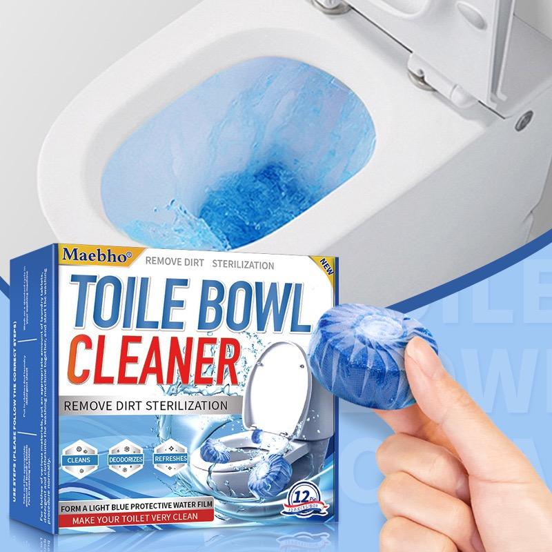 Toilet Cleaner, Toilet Bowl Cleaner, Automatic Toilet Cleaner, Tank Bowl Cleaner, Toilet Cleaning Supplies Cute, Long-Lasting,  Clean & Fresh, Sparkling, Fights Stains, Easy to Use. Powerful Cleaning & Leaves Bowl Sparkling!