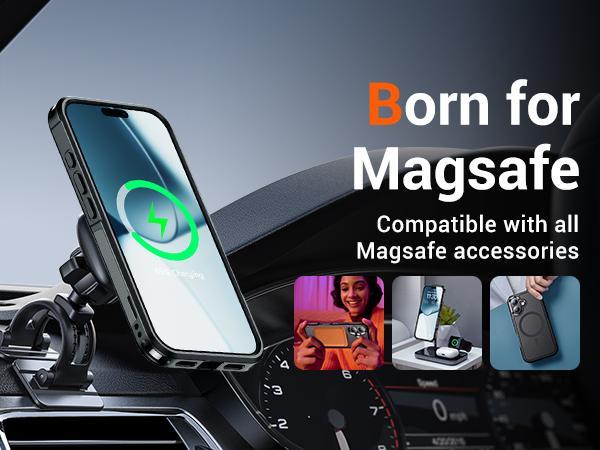 Temdan Designed for iPhone 16 Case Magnetic Dropproof Heavy Duty Tough Rugged Shockproof Phone Case Smartphone Cover Protector Protection