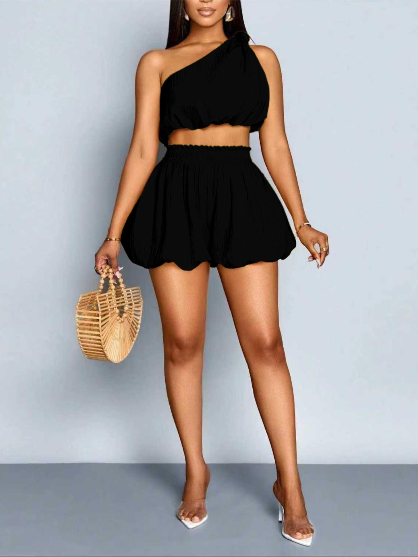 Women's Casual Fashion Summer Two-Piece Set, Perfect for Concerts, Nightclubs, Holidays, Beachwear, Office Wear, Bohemian Style