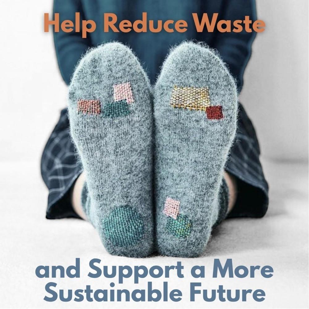 Knit Patch Kit Patchmaker 2.0, Portable Darning Loom for Beginners, Hole Repair on Socks, Clothes & Jeans, Quick Sewing Repair, Sewing Supplies Crafts, Needle Crafts Kit