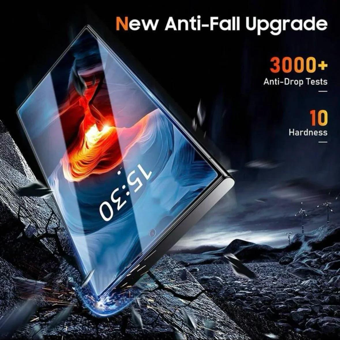 3-Pack Tempered Glass Screen Protector for Zte Nubia Magic Series, HD Anti-Scratch, Supports Ultrasonic Fingerprint Unlock, 9h Hardness