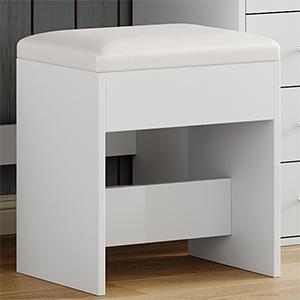 FUSOU 11 Drawers Makeup Vanity with Charging Station, Vanity Desk with LED Mirror & 2 Glass Cabinet, 3 Color Modes, Brightness Adjustable, Glass Top, Dressing Table with Chair for Bedroom (11 Drawers)