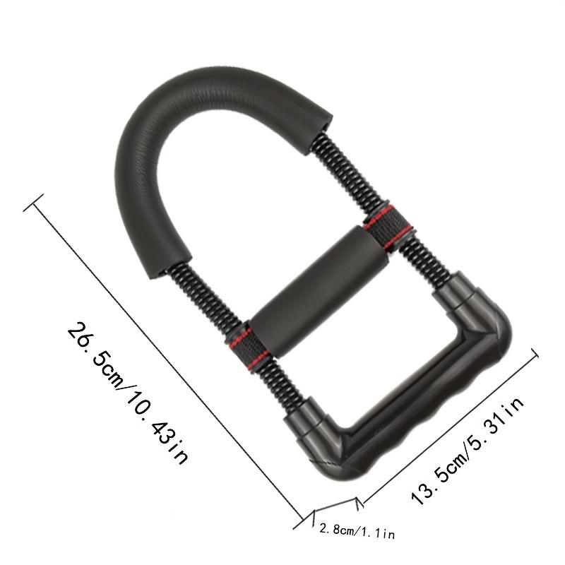 Spring-Loaded Wrist Exerciser, Adjustable Forearm Trainer for Improving Grip Strength and Muscle Tone
