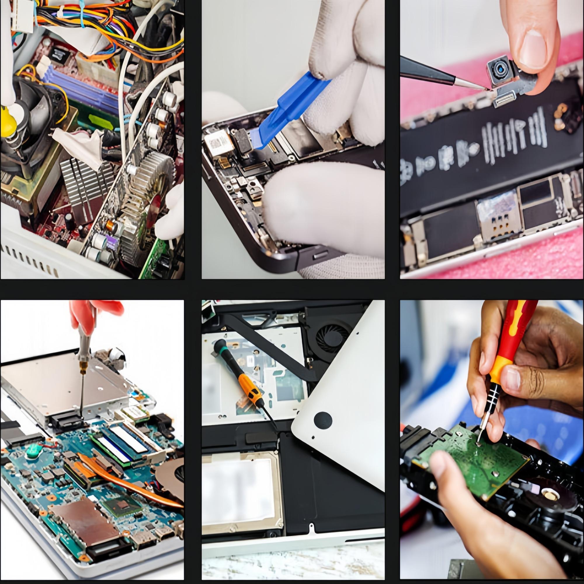 115pcs Multi-Function Screwdriver Set, Home Use Phone Computer Repair Tool Kit, Professional Disassembly Screwdrivers, Magnetic Precision Screwdriver