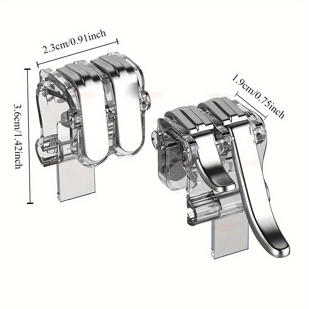 Ergonomic Mobile Game Controller with High-Sensitivity Triggers & L1R1 L2R2 Buttons - Quick Aim, Precision Burst Fire, Easy Install for PUBG, Mobile Legends, FPS Games - Pro Gamer Essential for Better Performance