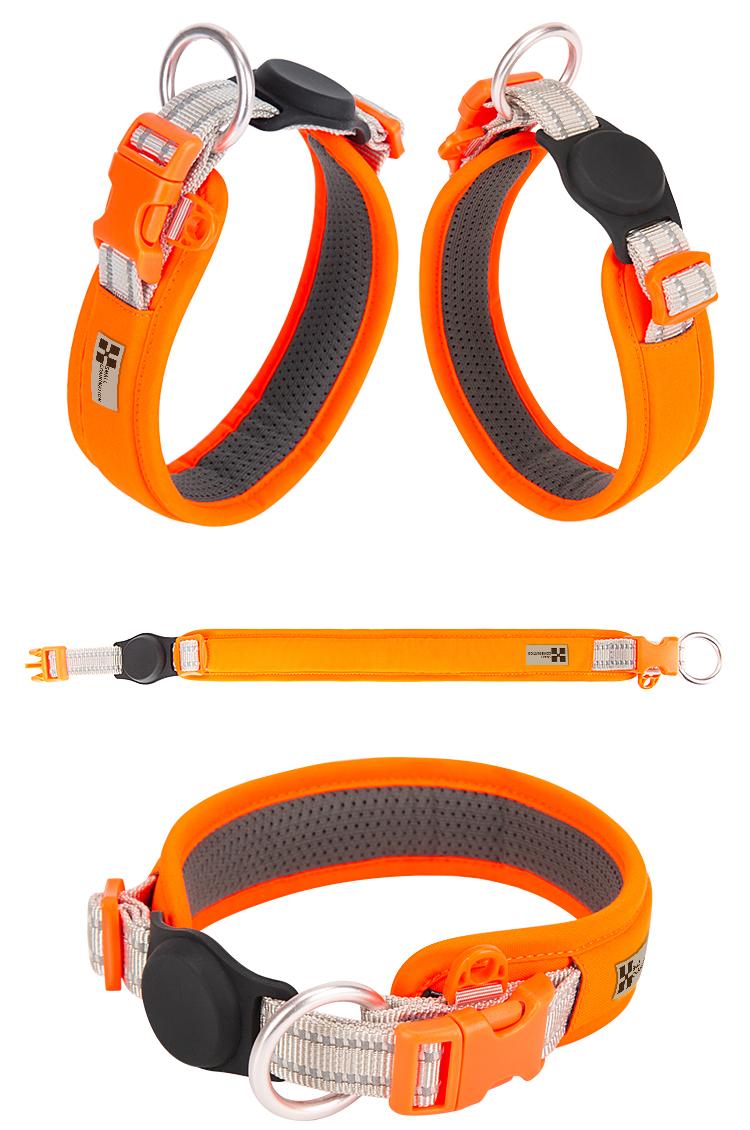 Adjustable Airtag Dog Collar Breakaway with ,Reflective with Dog Collar Airtag Holder,for Small, Medium & Large Dogs,Pet Supplies,Accessories,Gifts(No AirTag included)